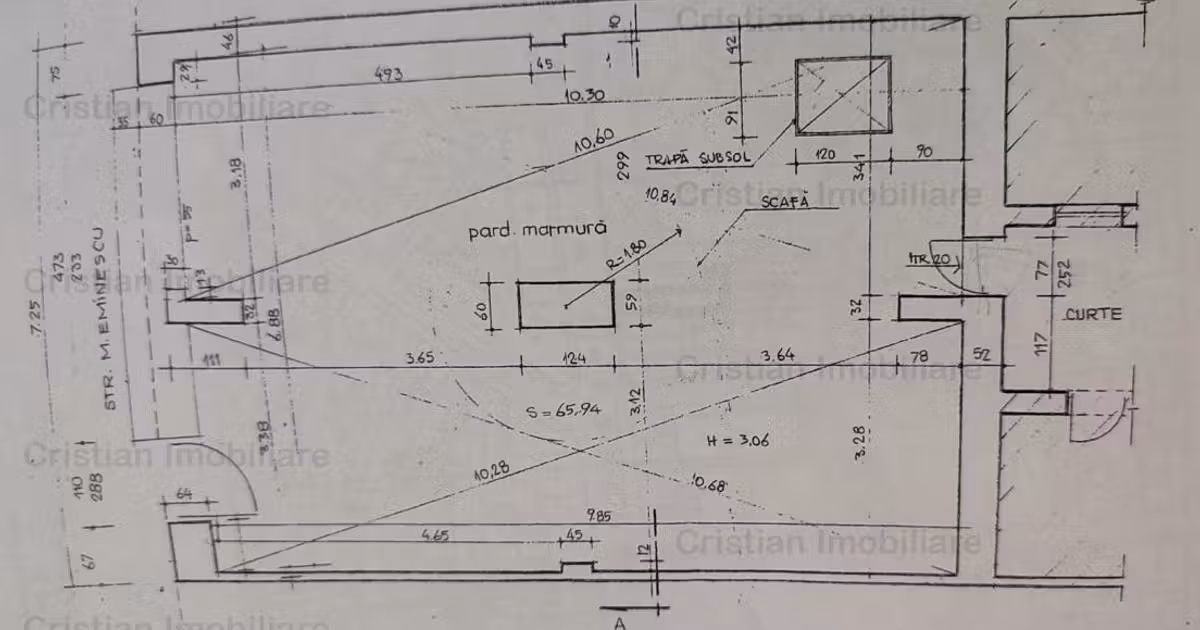 Spațiu comercial de vânzare de 87 mp, în zona Apollo, Brăila
