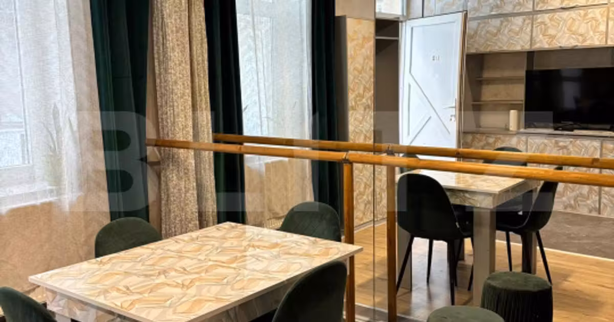Garsonieră de vânzare, mobilată în zona Central, Cluj-Napoca