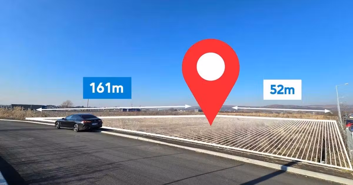 Teren Construcții intravilan de vânzare de 8600 mp, în zona Aeroport, Cluj-Napoca