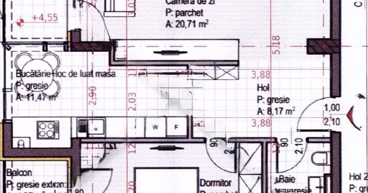 Apartament de vânzare cu 2 camere în zona Sopor, Cluj-Napoca