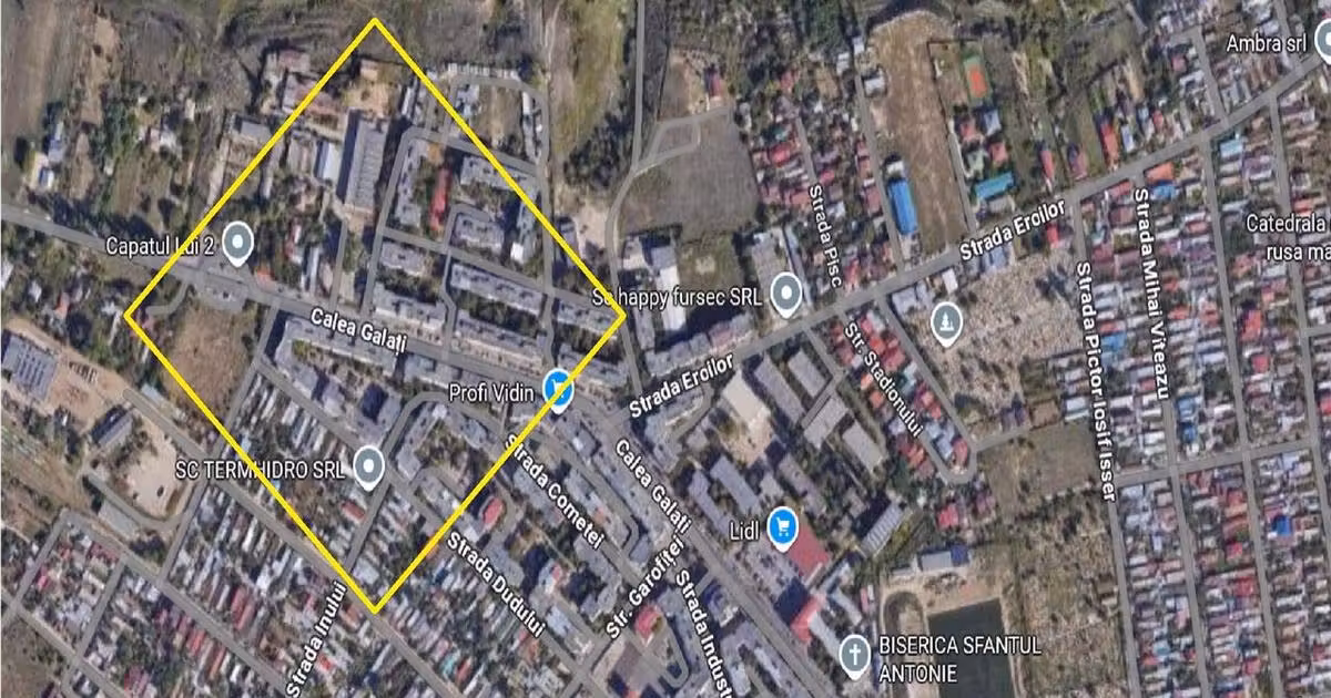 Teren intravilan de vânzare de 576 mp, în zona Brăilița, Brăila