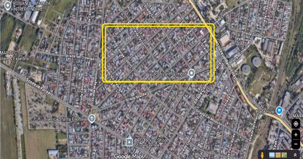 Teren intravilan de vânzare de 300 mp, în zona Chercea, Brăila