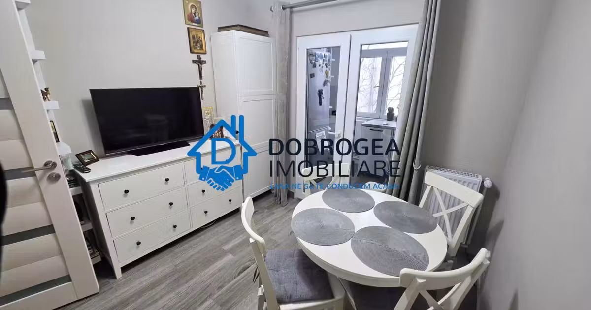 Garsonieră de vânzare, mobilată în zona E3, Tulcea