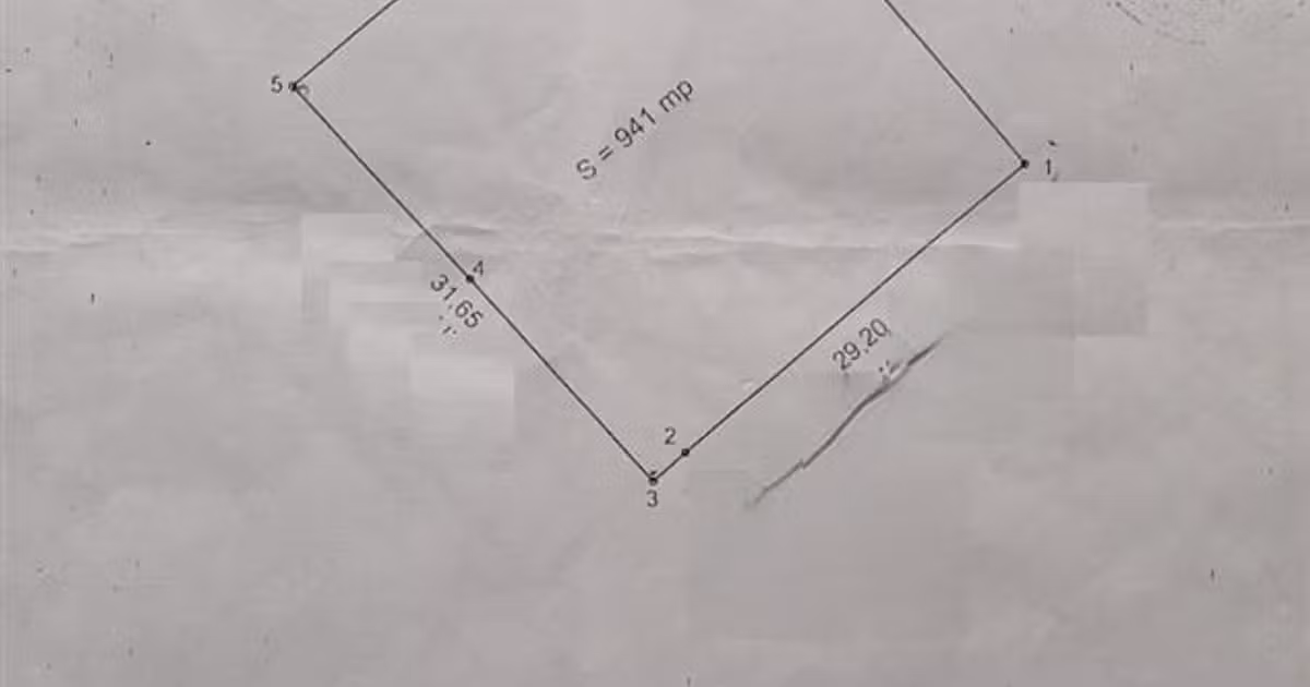 Teren Construcții intravilan de vânzare de 941 mp, în zona Chercea, Brăila
