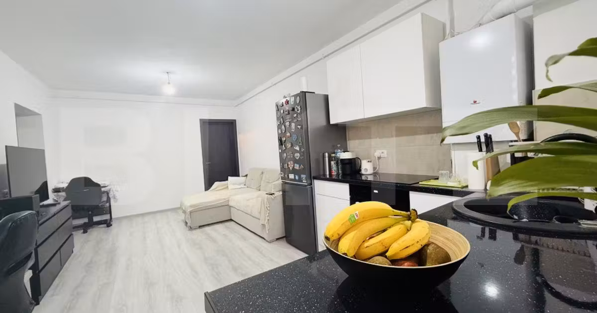 Apartament de vânzare cu 2 camere, mobilat în Sânpetru