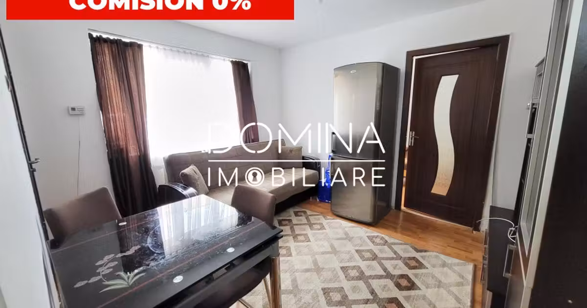 Apartament de vânzare cu 2 camere, mobilat în zona Sud, Târgu Jiu