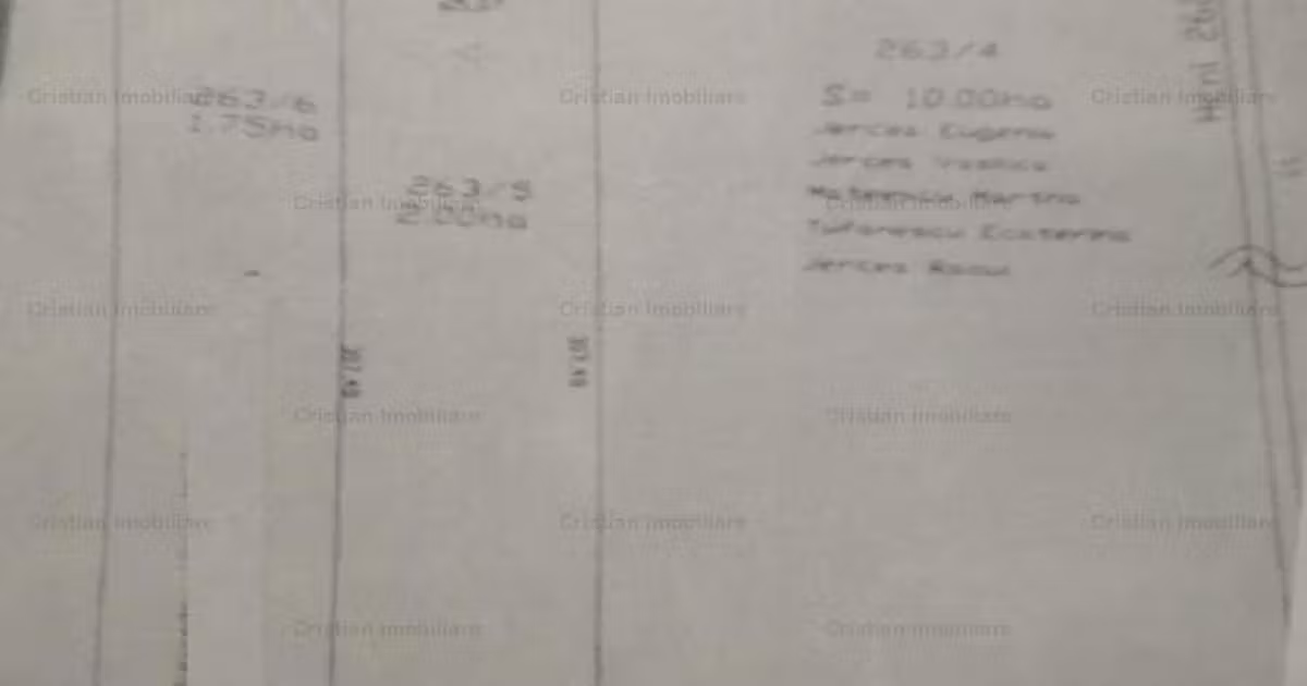 Teren intravilan de vânzare de 10000 mp, în zona Chercea, Brăila