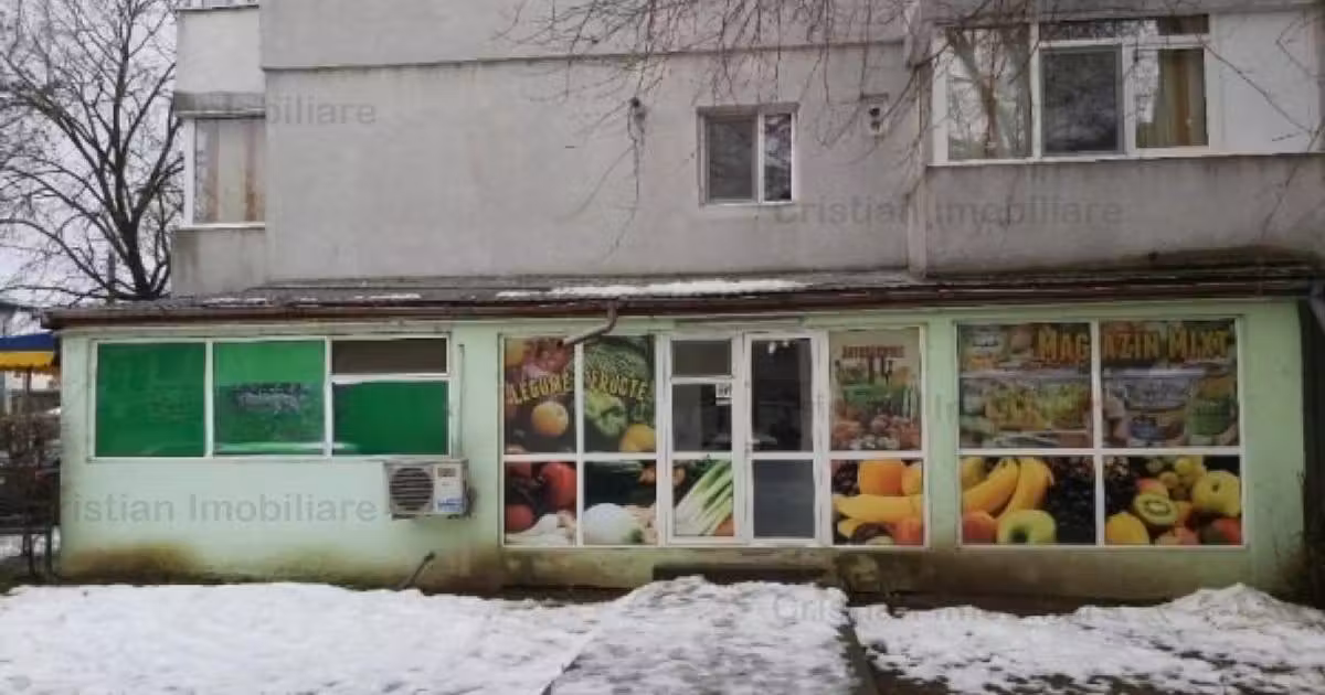 Spațiu comercial de vânzare de 53 mp, în zona Apollo, Brăila