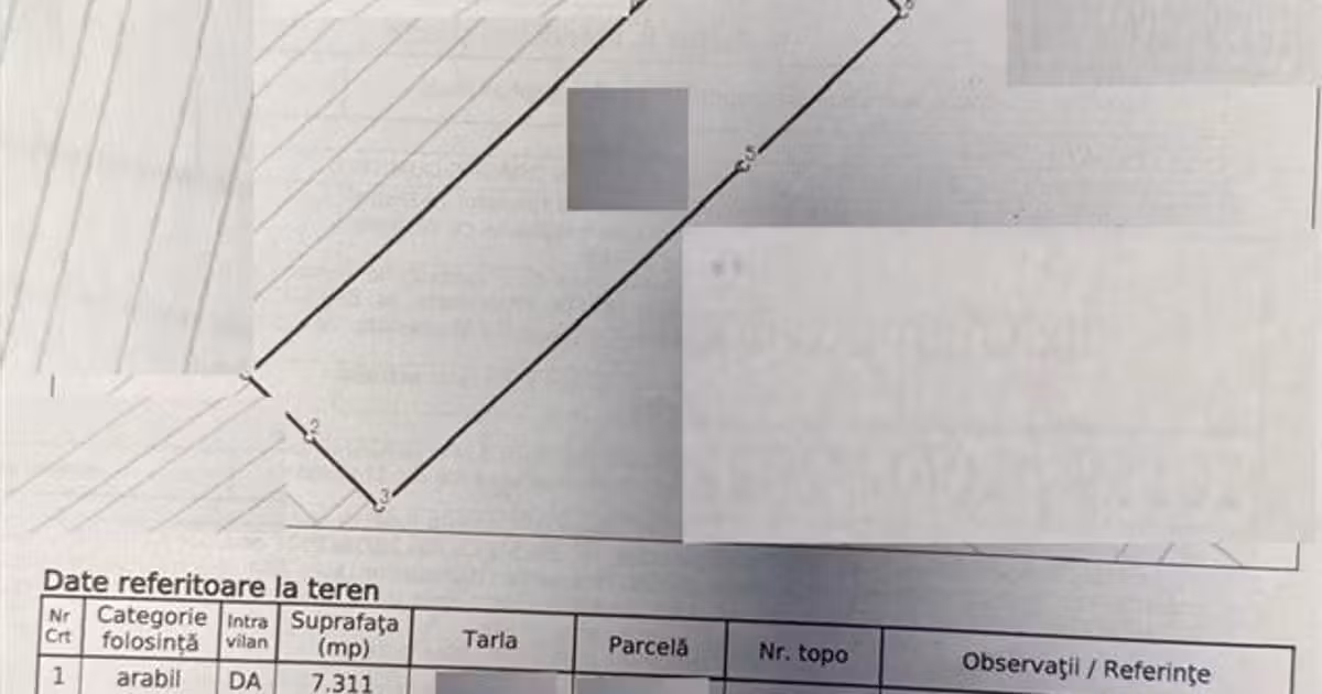 Teren intravilan de vânzare de 7300 mp, în zona Brăilița, Brăila