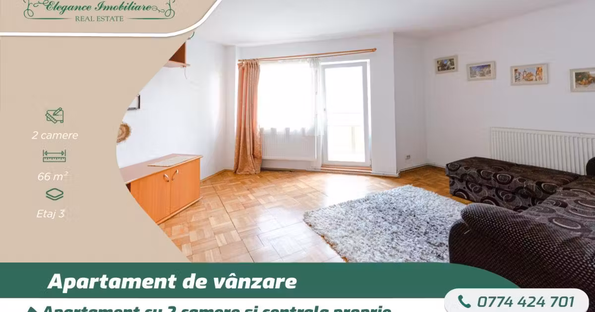 Apartament de vânzare cu 2 camere, mobilat în zona Micălaca, Arad