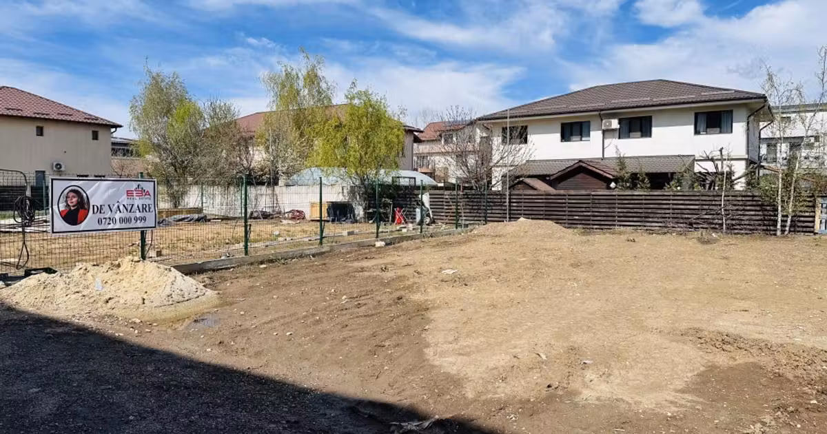 Teren Construcții intravilan de vânzare de 397 mp, în Chiajna