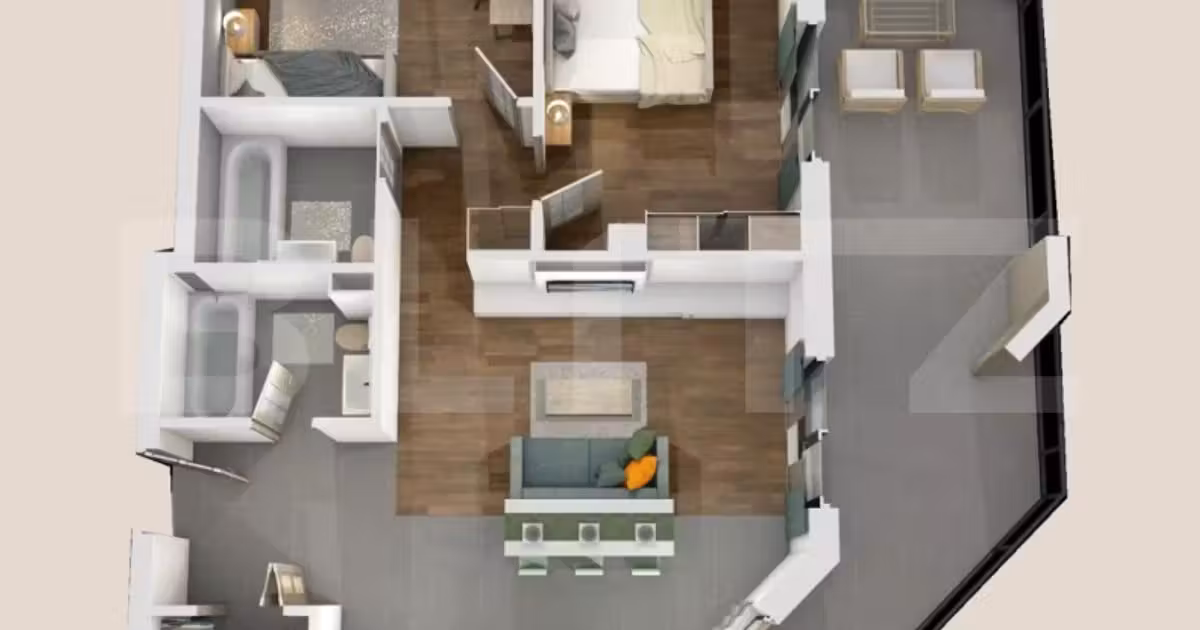 Apartament de vânzare cu 3 camere în zona Mănăștur, Cluj-Napoca