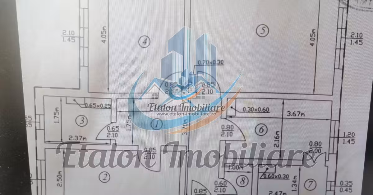 Apartament de vânzare cu 3 camere în zona Mărăței, Piatra-Neamț