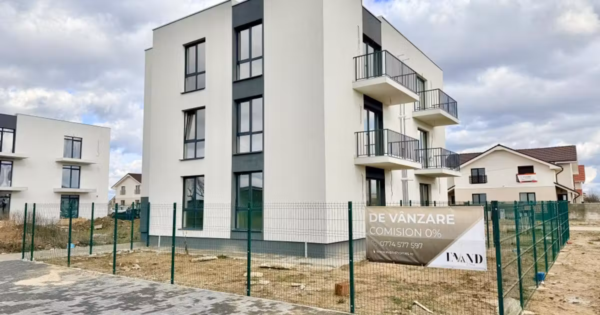 Apartament de vânzare cu 2 camere în Moșnița Nouă
