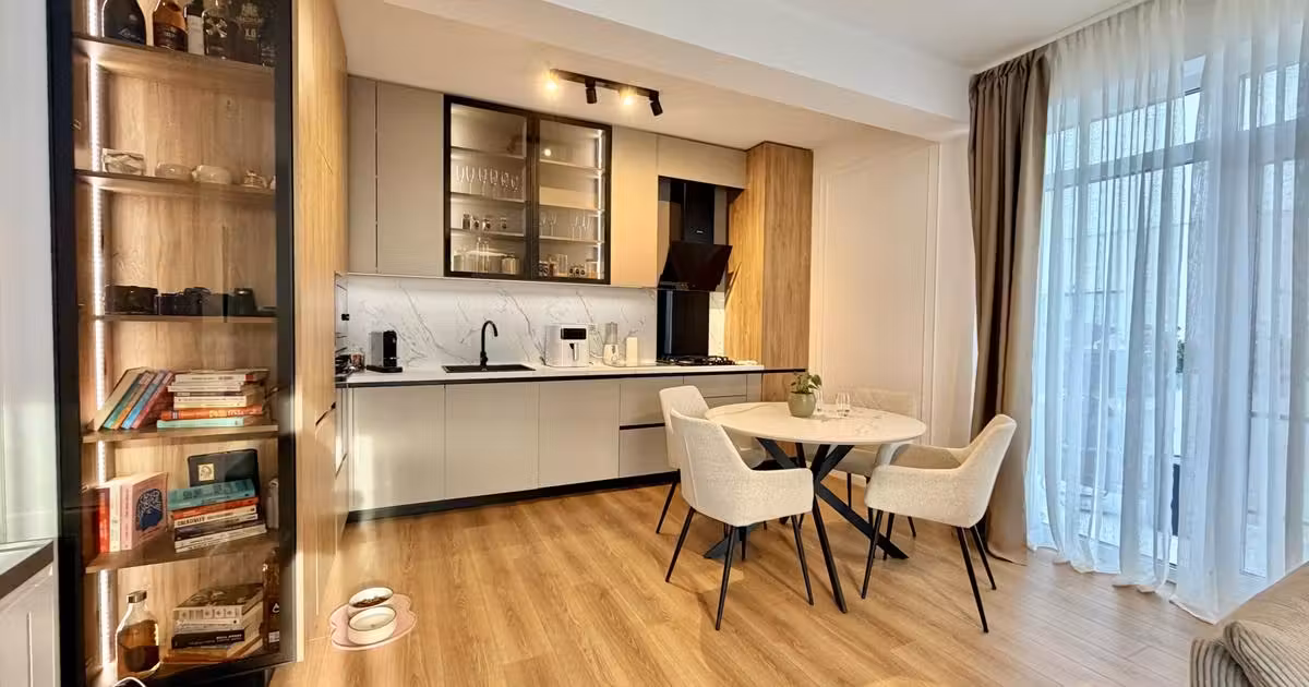Apartament de vânzare cu 2 camere, mobilat în Moșnița Nouă