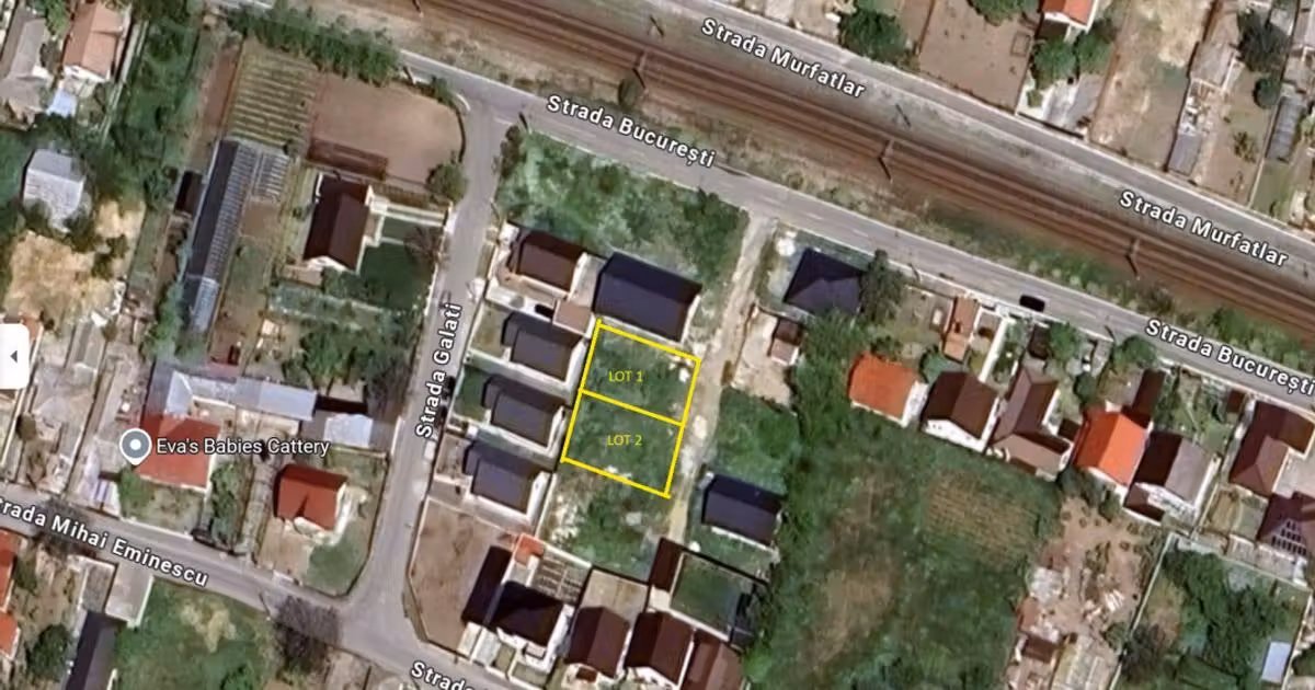 Teren Construcții intravilan de vânzare de 300 mp, în Valu lui Traian