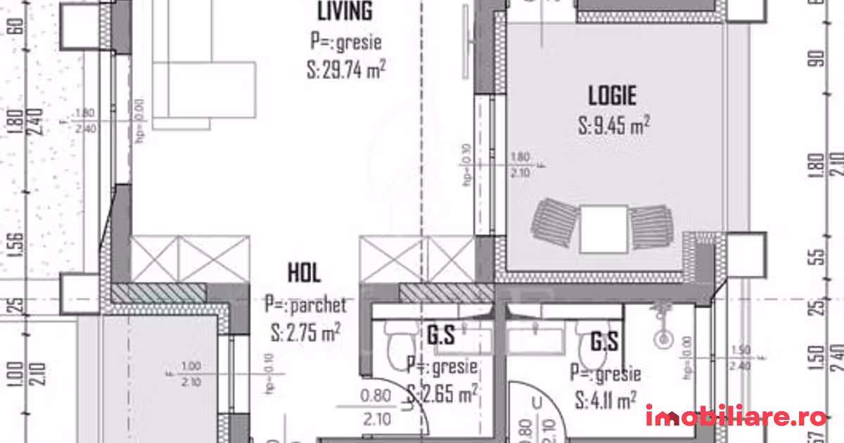 Apartament de vânzare cu 2 camere în zona Mărăști, Cluj-Napoca