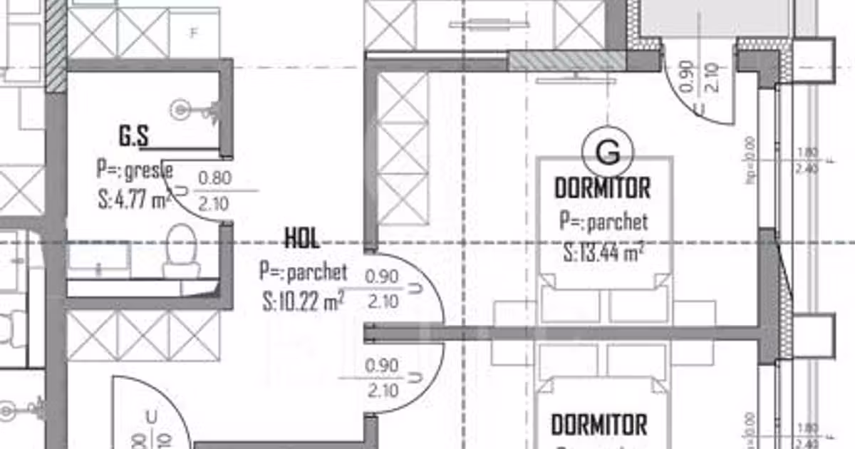 Apartament de vânzare cu 3 camere în zona Mărăști, Cluj-Napoca