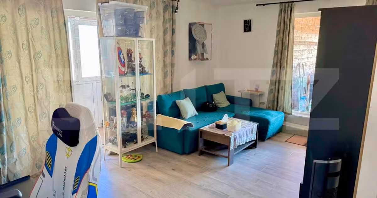 Apartament de vânzare cu 2 camere, mobilat în Florești