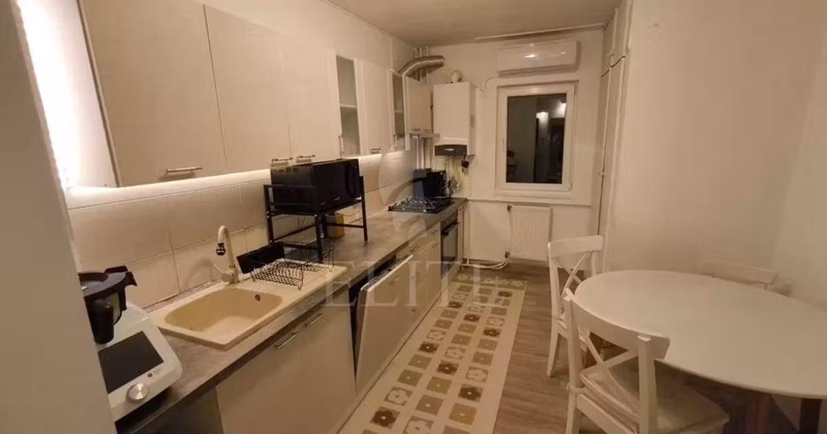 Apartament de vânzare cu 3 camere, mobilat în zona Zorilor, Cluj-Napoca