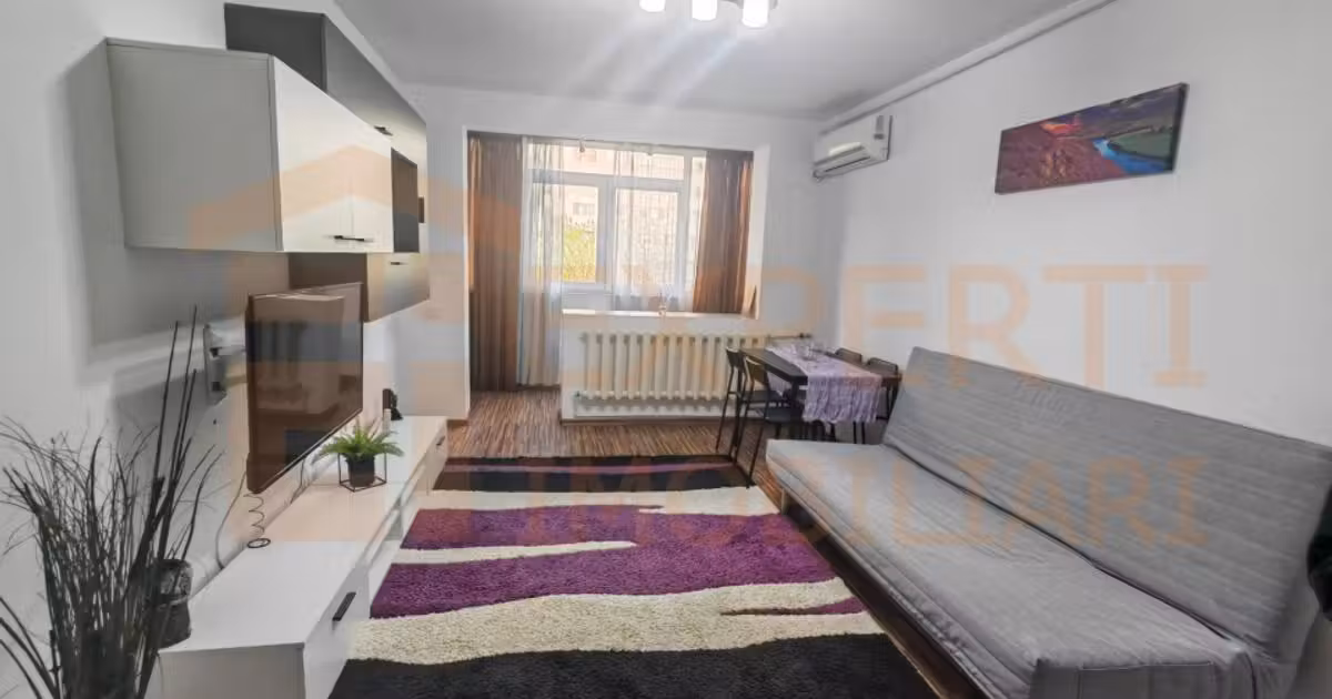 Garsonieră de vânzare, mobilată în zona Abator, Constanța