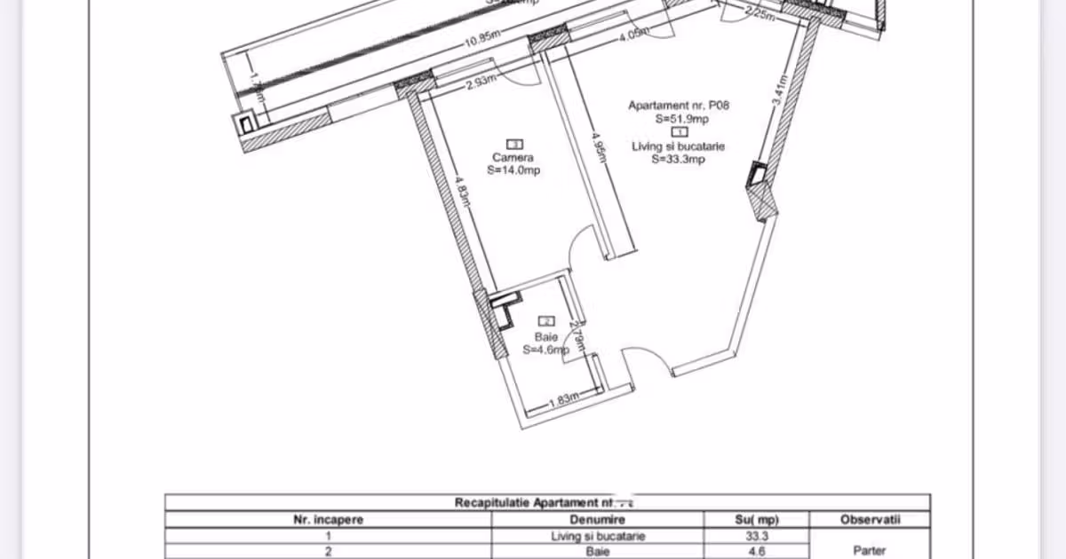 Apartament de vânzare cu 2 camere în zona Zorilor, Cluj-Napoca