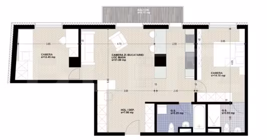 Apartament Mărăști