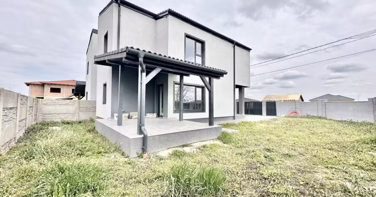 Duplex de vânzare cu 3 camere în Moșnița Nouă