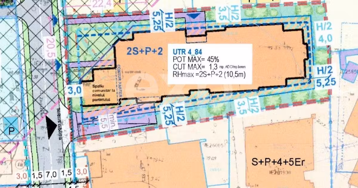 Teren Construcții intravilan de vânzare de 2165 mp, în zona Aviației, Sector 1