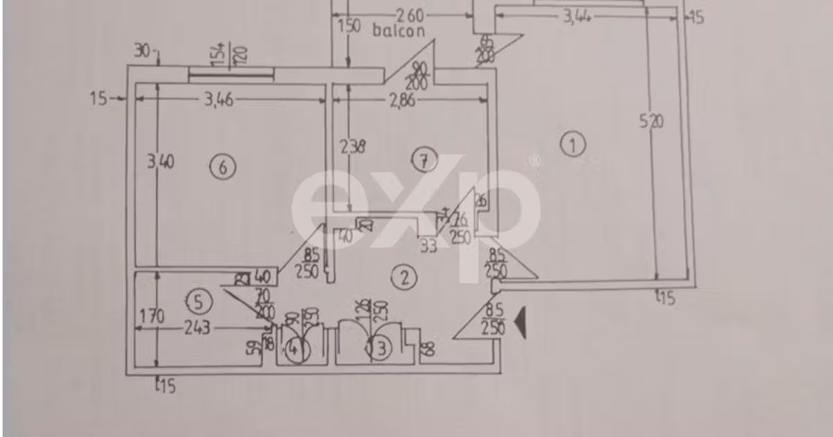 Apartament de vânzare cu 2 camere, mobilat în zona Exercițiu, Pitești
