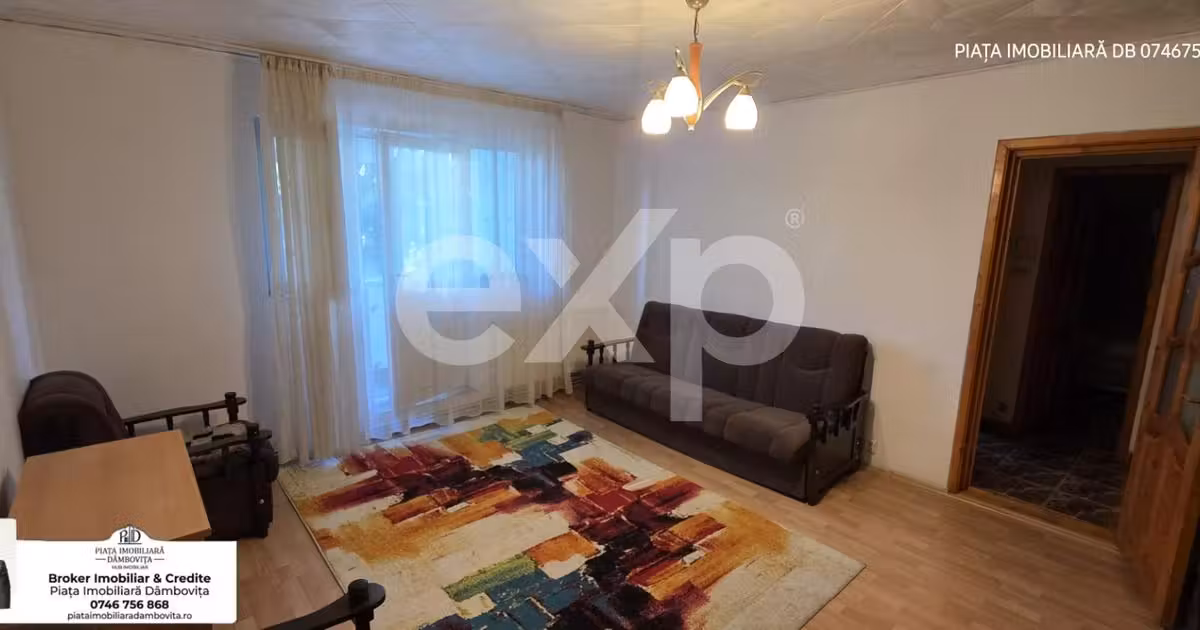 Apartament de vânzare cu 2 camere, mobilat în zona Micro 11, Târgoviște