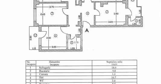 Apartament Prundu
