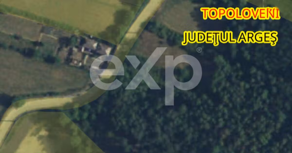 Teren agricol extravilan de vânzare de 1963 mp, în Topoloveni