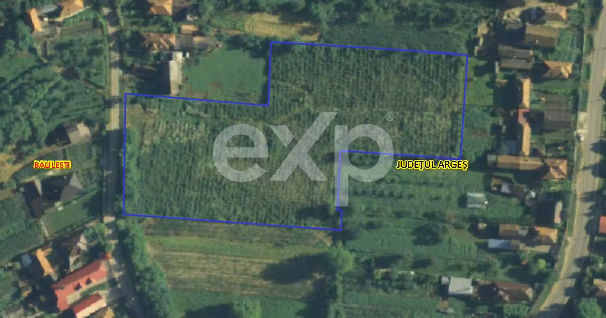 Teren Construcții intravilan de vânzare de 9464 mp, în Bălilești