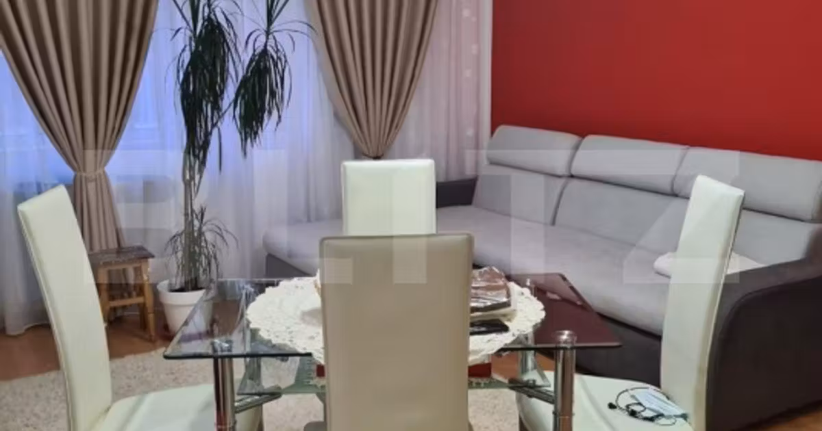 Apartament de vânzare cu 2 camere, mobilat în Apahida