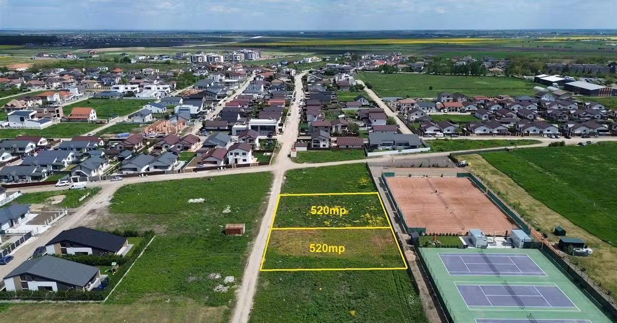 Teren Construcții intravilan de vânzare de 1039 mp, în zona Exterior Nord, Focșani
