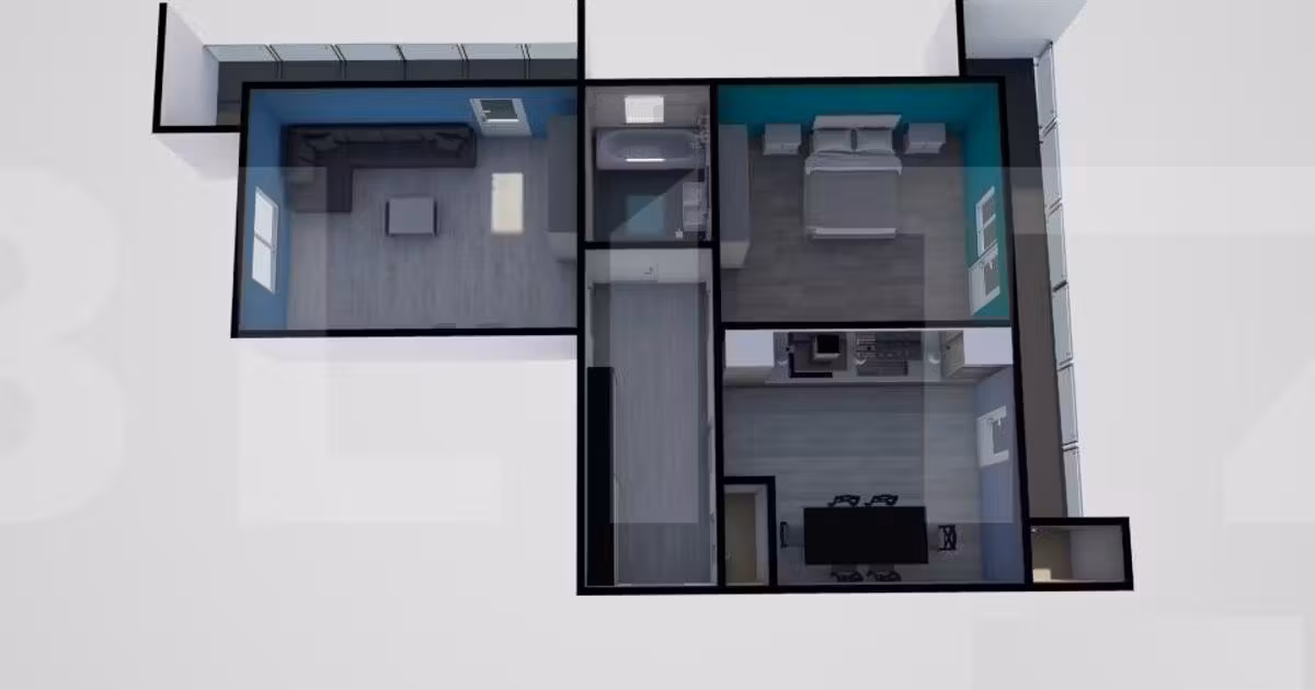 Apartament de vânzare cu 2 camere în Apahida