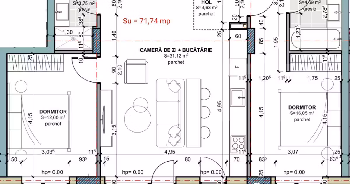 Apartament de vânzare cu 3 camere în zona Iris, Cluj-Napoca