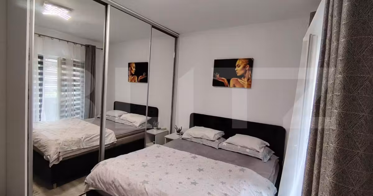 Apartament de vânzare cu 2 camere, mobilat în Apahida