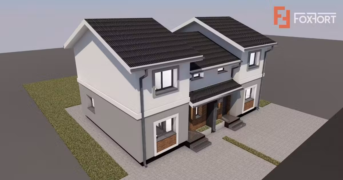 Duplex de vânzare cu 3 camere în Moșnița Nouă