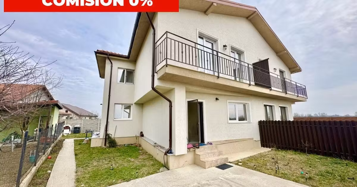 Duplex de vânzare cu 4 camere în Moșnița Nouă