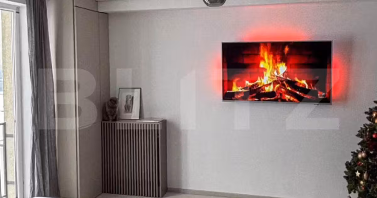 Apartament de vânzare cu 3 camere, mobilat în Baciu