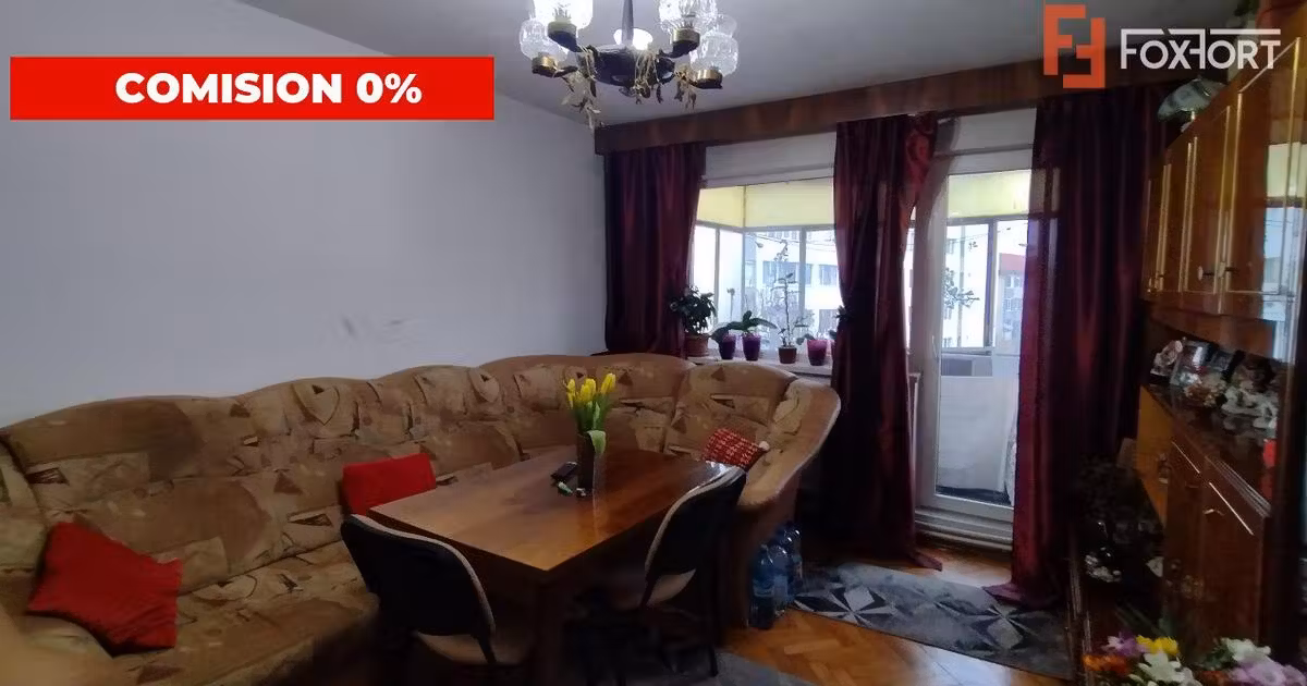 Apartament de vânzare cu 4 camere, mobilat în zona Dacia, Timișoara