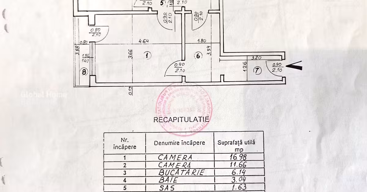 Apartament de vânzare cu 2 camere, mobilat în zona Drumul Taberei, Sector 6