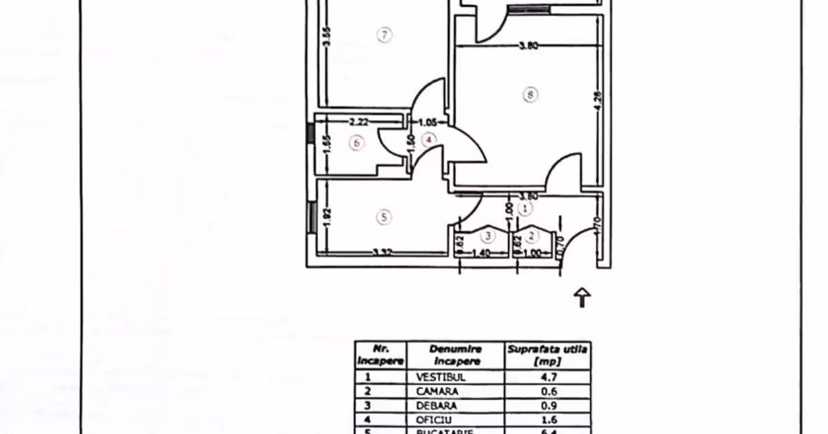 Apartament de vânzare cu 2 camere, mobilat în zona Drumul Taberei, Sector 6