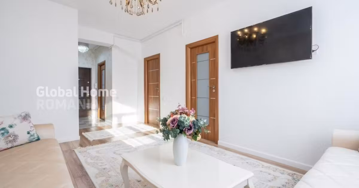 Apartament de vânzare cu 2 camere, mobilat în zona Bucureștii Noi, Sector 1