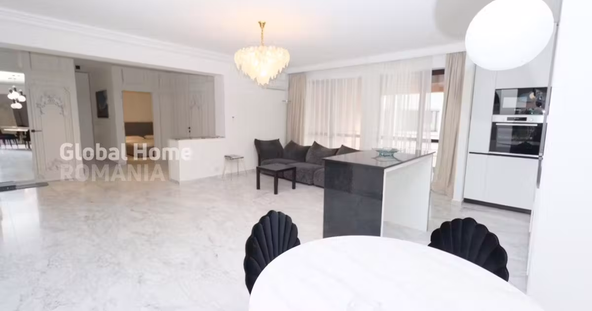 Apartament de vânzare cu 3 camere, mobilat în zona Herăstrău, Sector 1