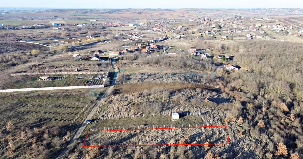Teren Construcții intravilan de vânzare de 2555 mp, în Paleu