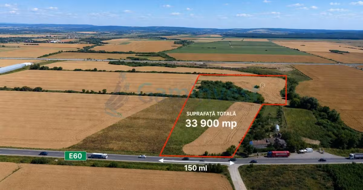 Teren Construcții intravilan de vânzare de 33900 mp, în Săcădat
