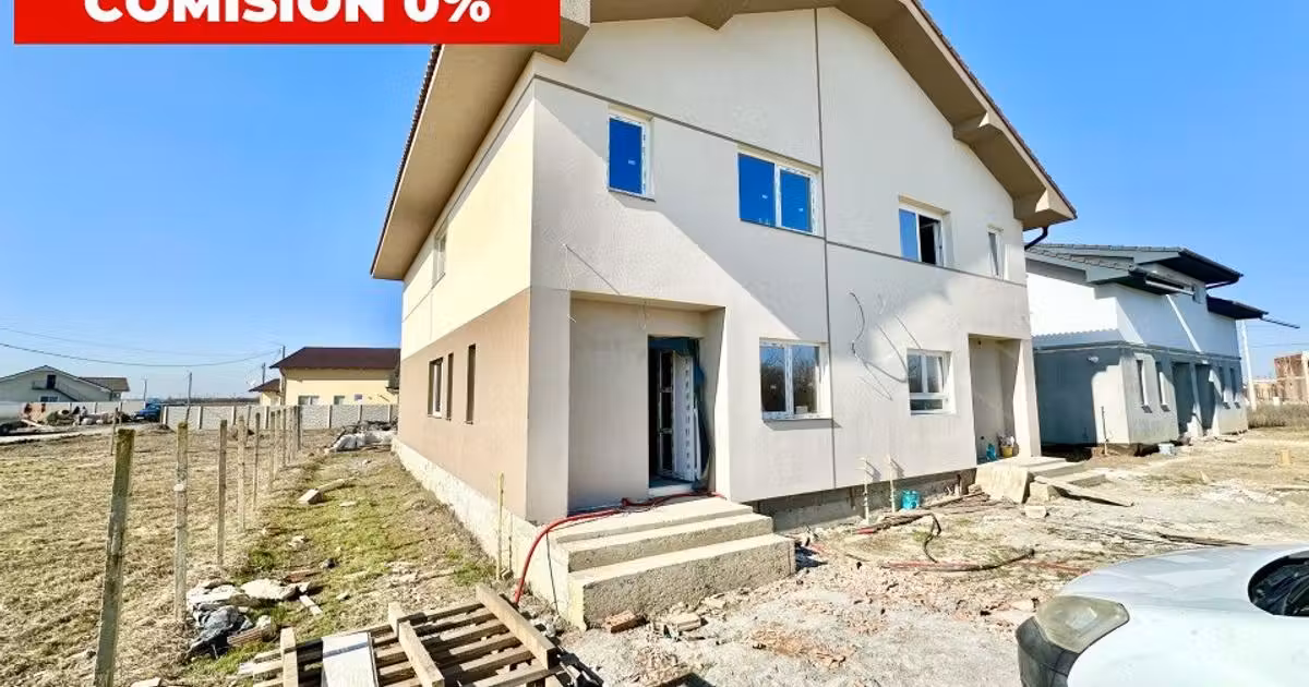 Duplex de vânzare cu 4 camere în Bucovăț (Remetea Mare)
